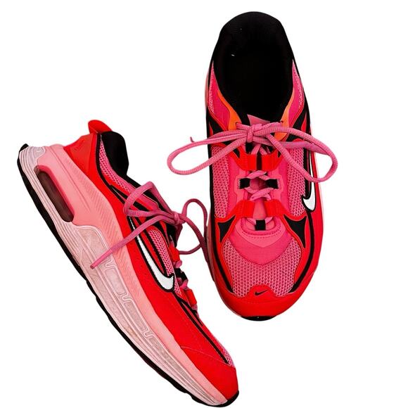 Nike Air Max Bliss Shoes Women's 9.5 Laser Pink/White/Solar Red Run DH5128 600 - Picture 3 of 11
